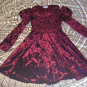 Velvet dress